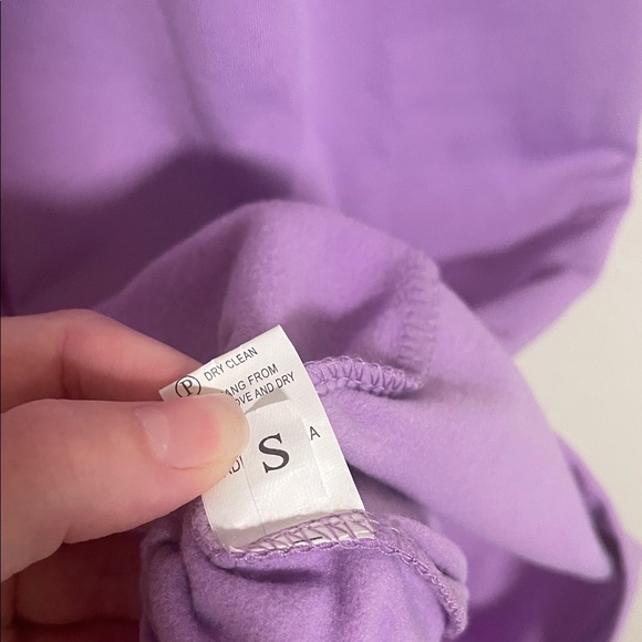 Purple Sleeveless Bodycon Midi Dress - Picture 3 of 4